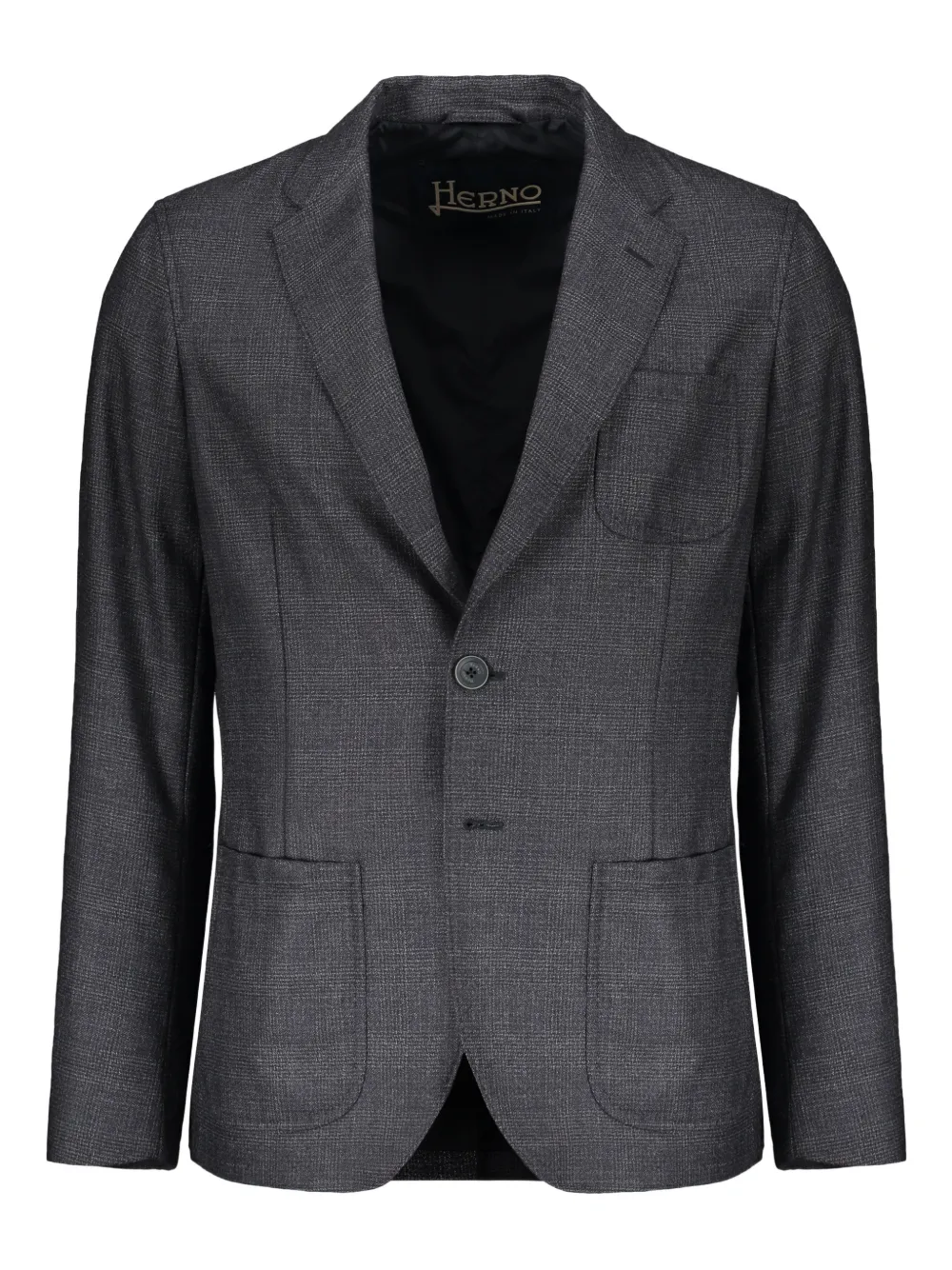 Herno chest-pocket blazer | Grey | Image 1