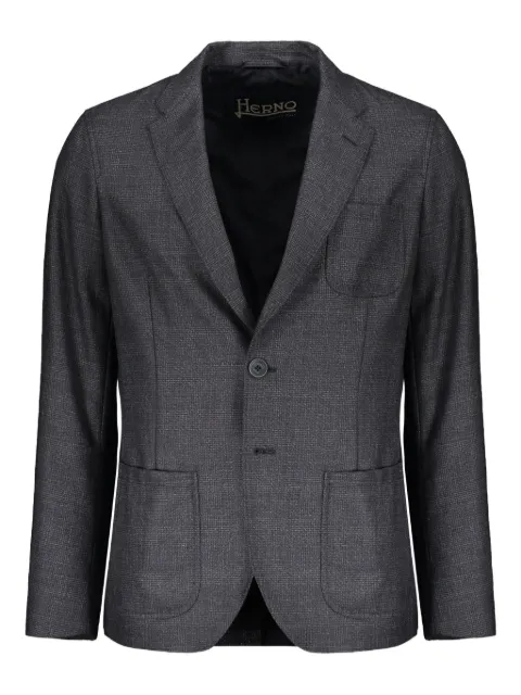 Herno chest-pocket blazer