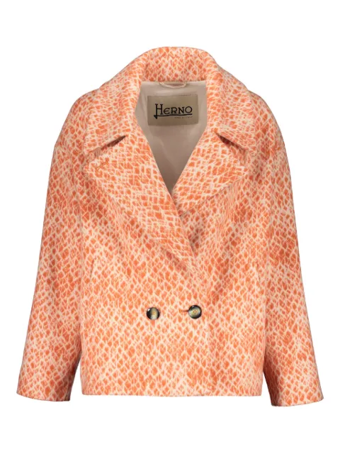 Herno veste croisée à col à revers