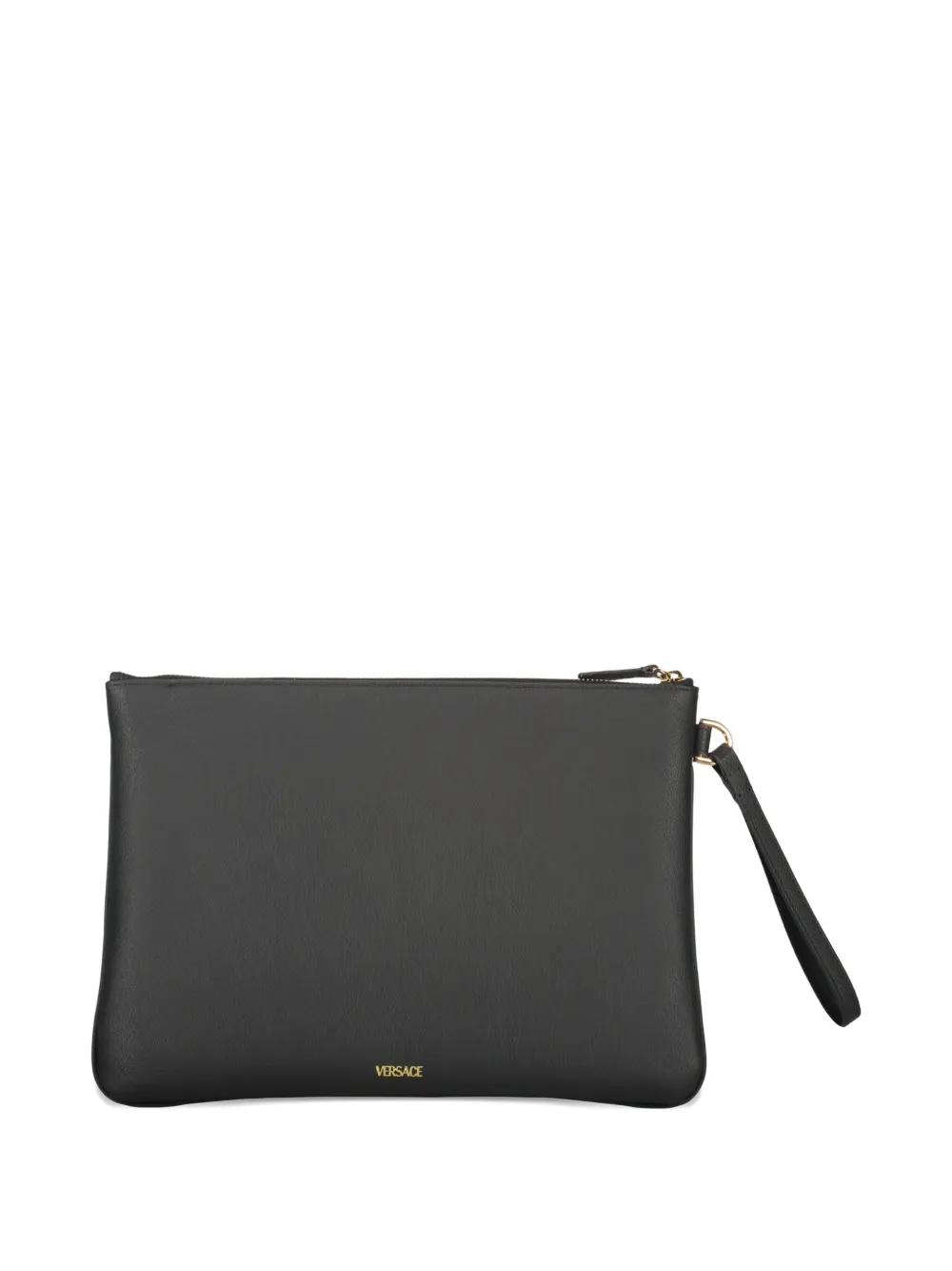 Versace Medusa Head-embellishment clutch bag - Zwart