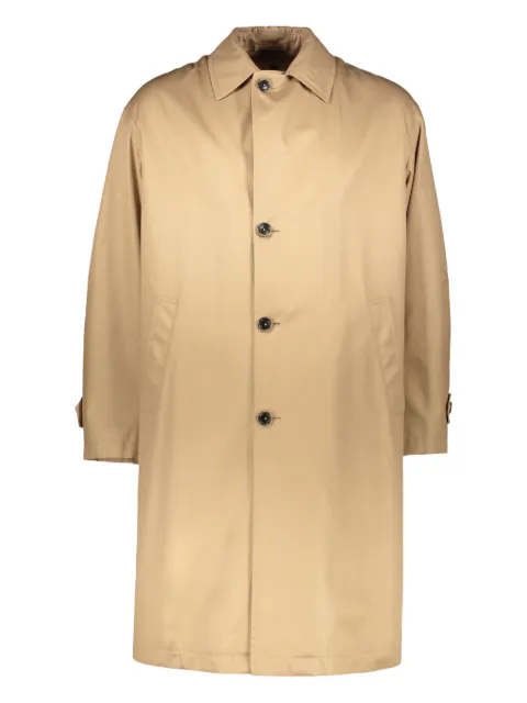 Herno classic-collar buttoned coat