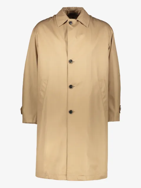 Herno classic-collar buttoned coat