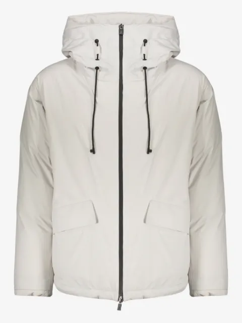 Herno zip-up hooded jacket