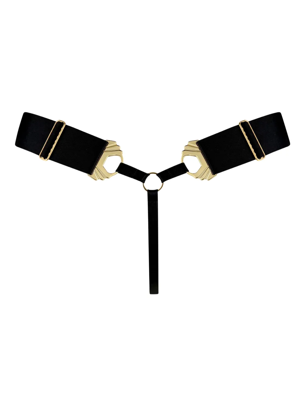 Bordelle Siren lace thong - Zwart