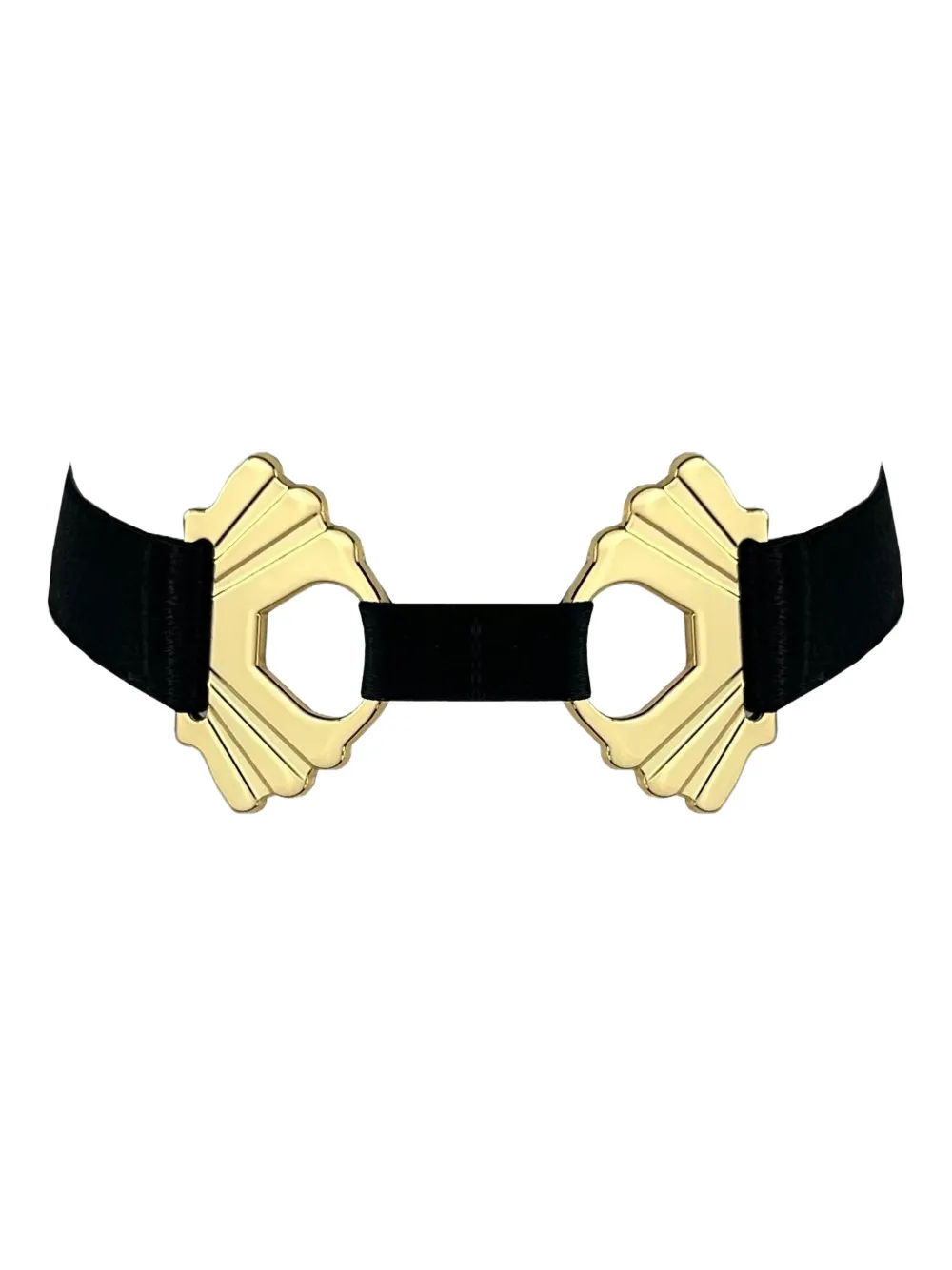 Bordelle Melusina Strap Collar In Black