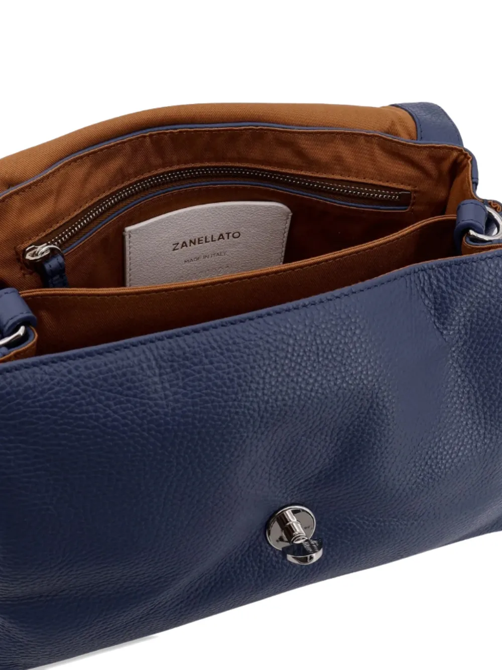 Zanellato Postina kleine schoudertas Blauw