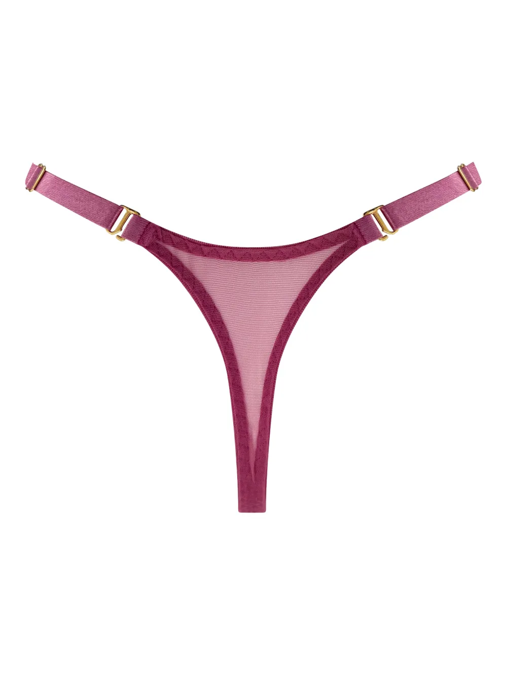 Bordelle Siren floral thong - Roze