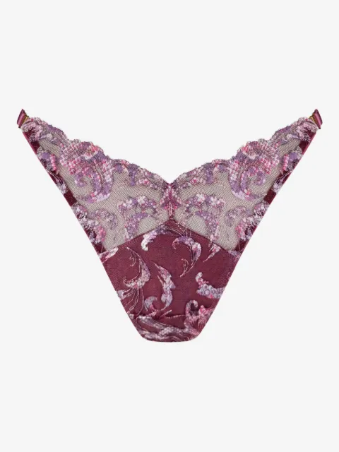 Bordelle Siren floral thong