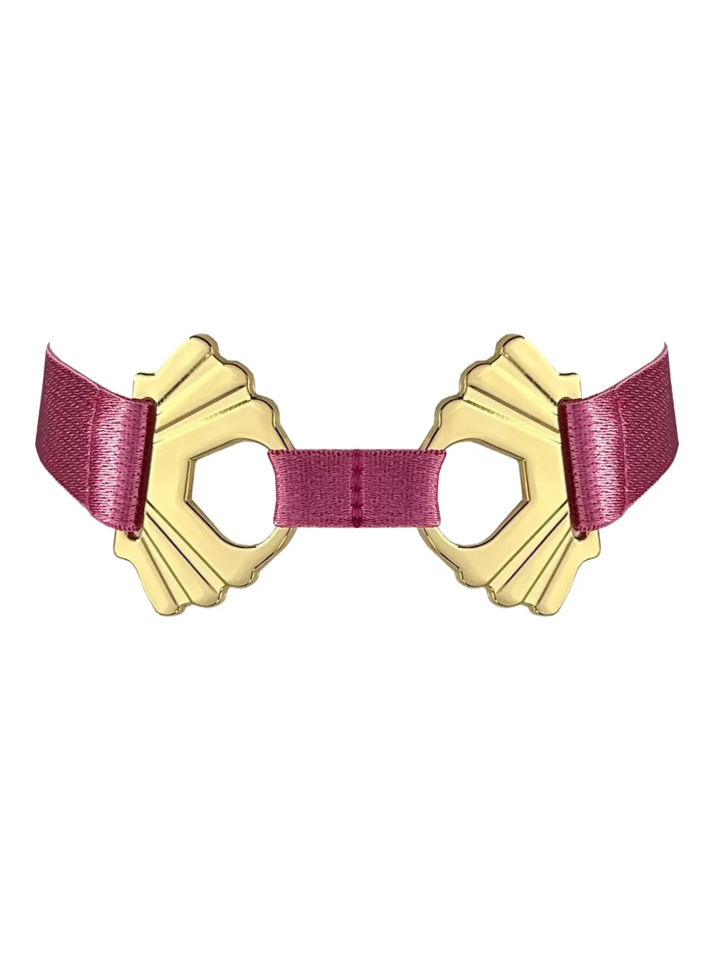 Bordelle Melusina strap collar - Rosa