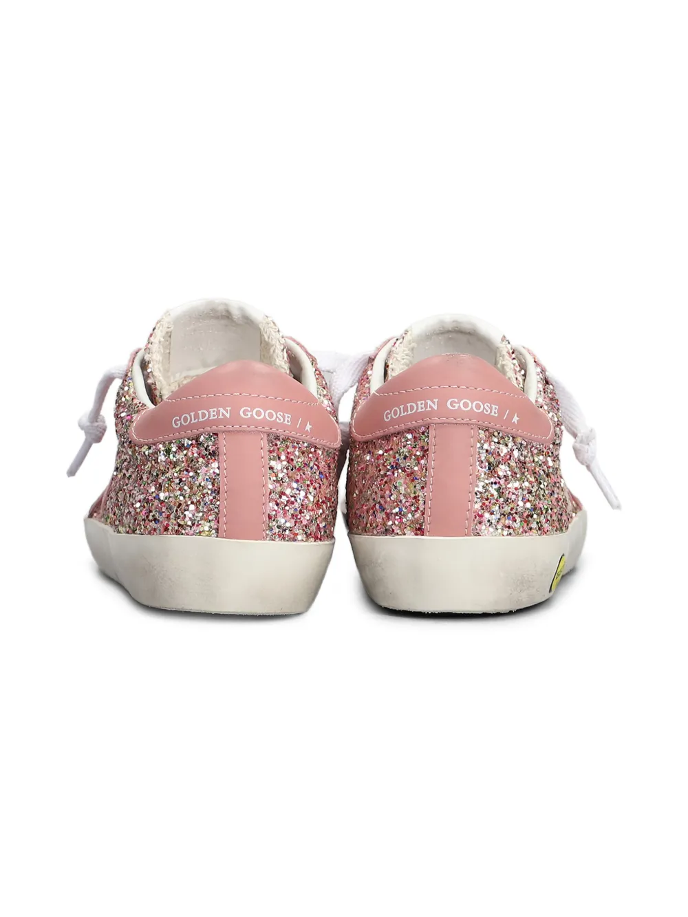Golden Goose Kids Super-Star low-top sneakers Roze