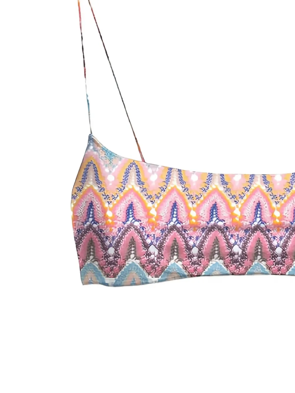 Mc2 Saint Barth Printed Bikini Set In Pink