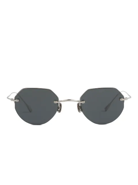 Eyevan7285 189 hexagonal metal sunglasses