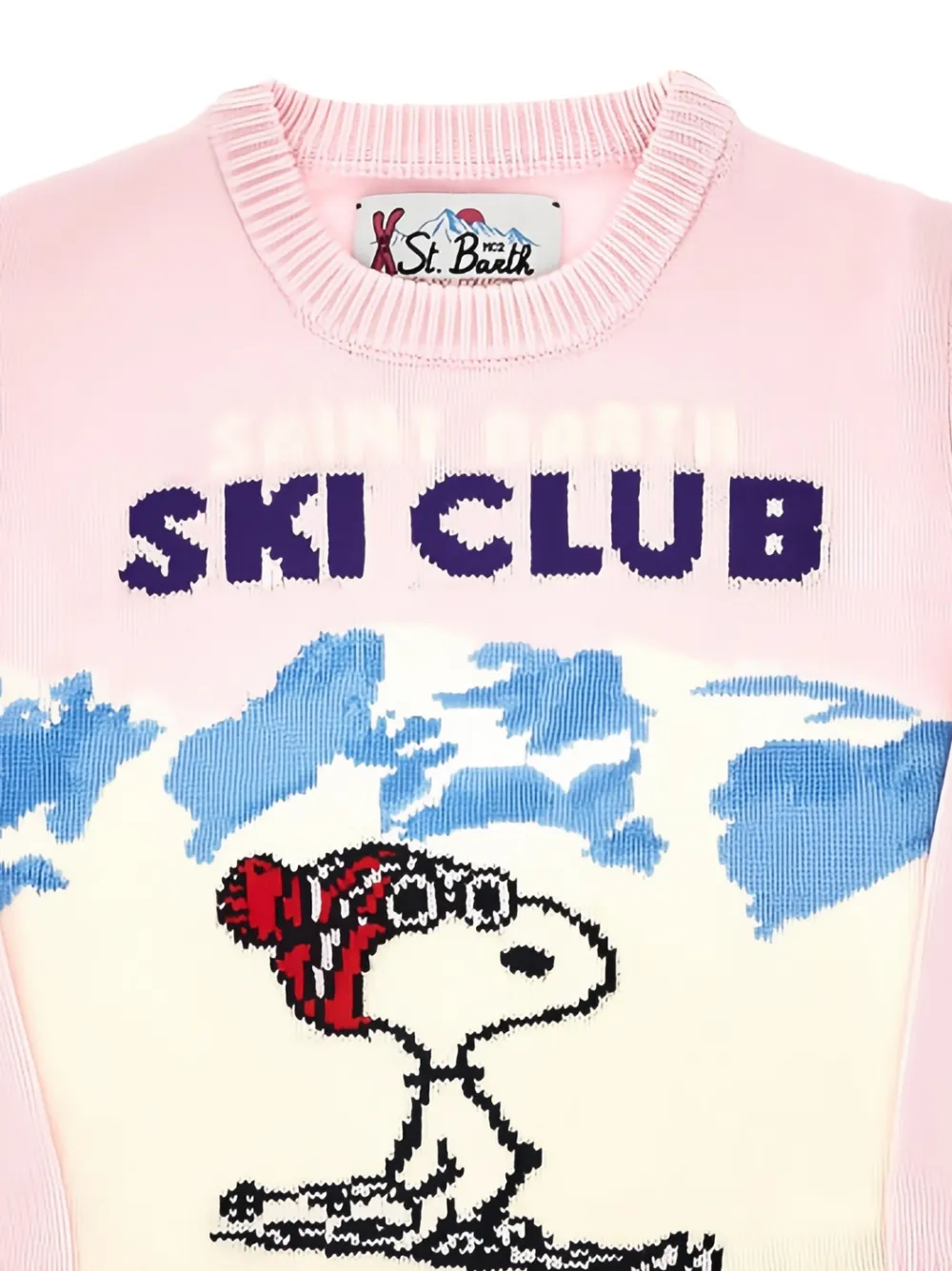 MC2 Saint Barth x Peanuts ski club jacquard sweater | Teen Knitwear | Image 2