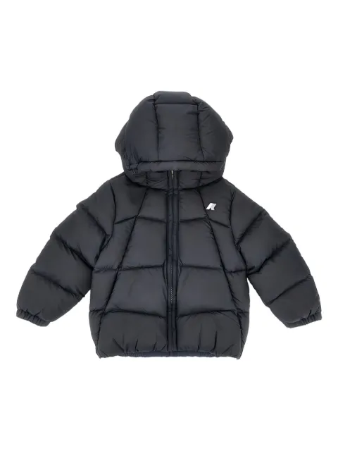 K-Way hooded puffer jacket
