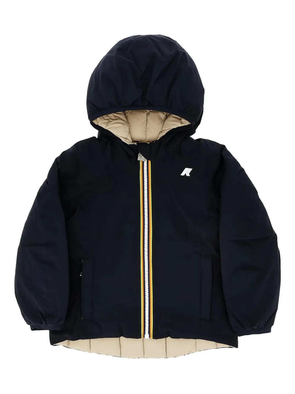 K-Way hooded reversible jacket | Blue | Image 1