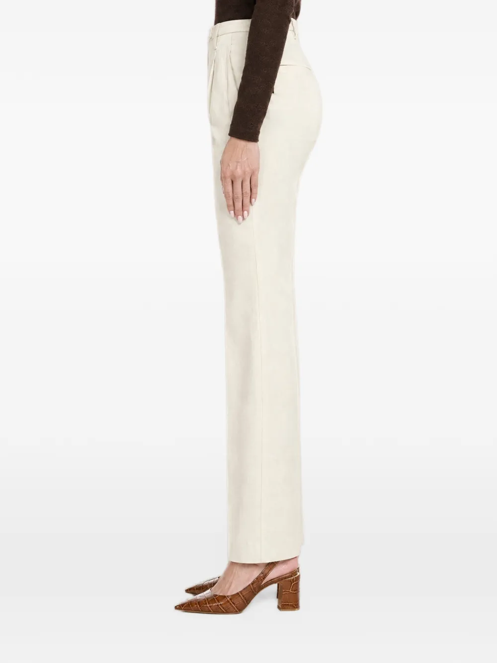 Brunello Cucinelli pleated tailored trousers Beige