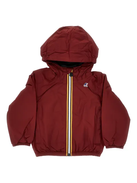 K-Way hooded zip-up jacket