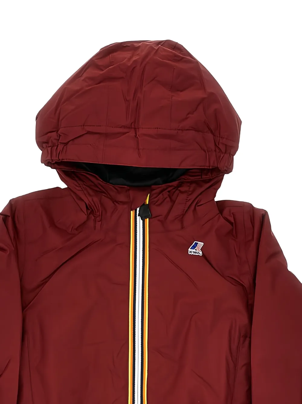 K-Way hooded zip-up jacket | Teen Padded Jackets | Image 2