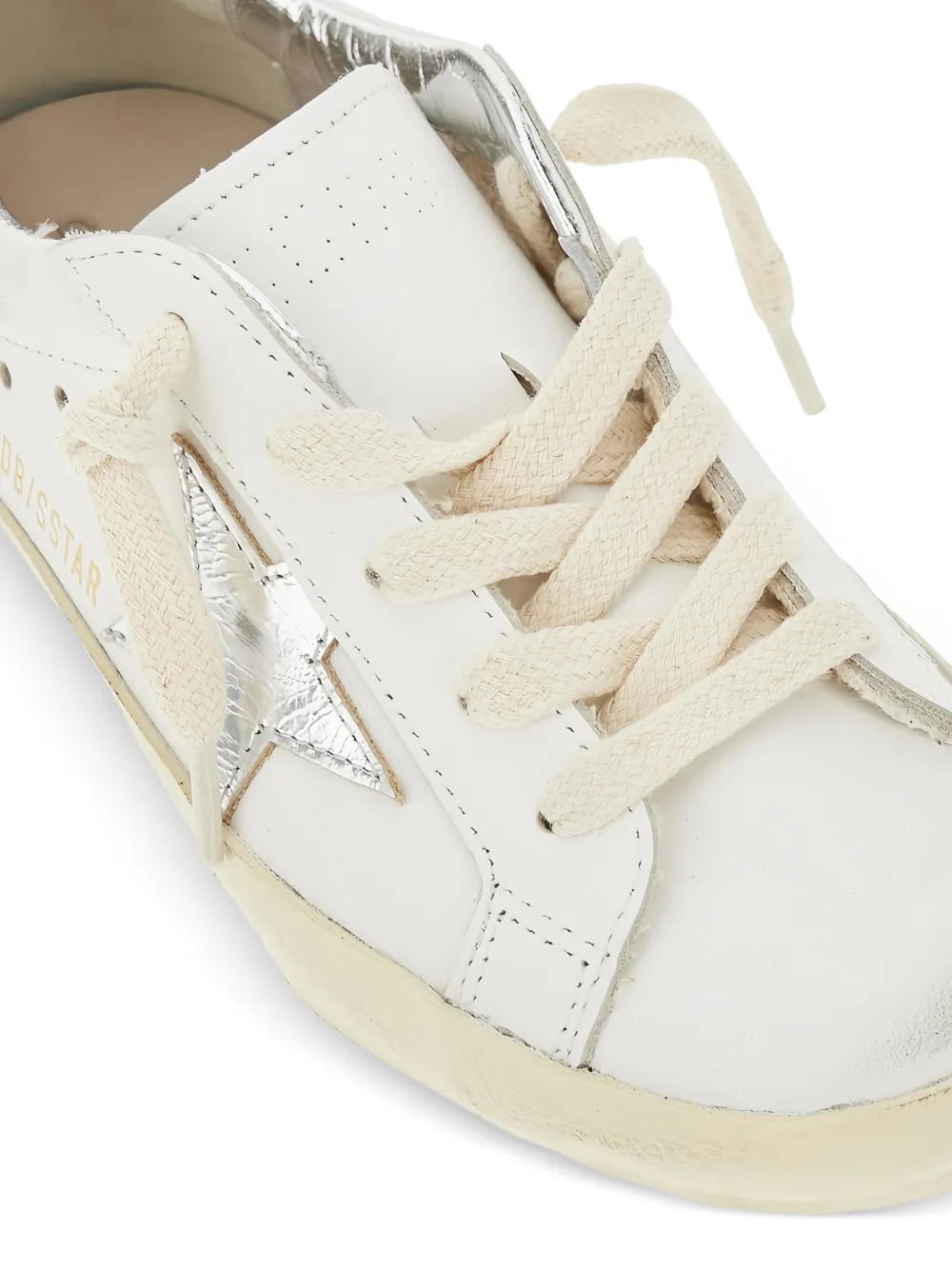 Golden Goose Kids Sneakers met ster-applicatie Wit