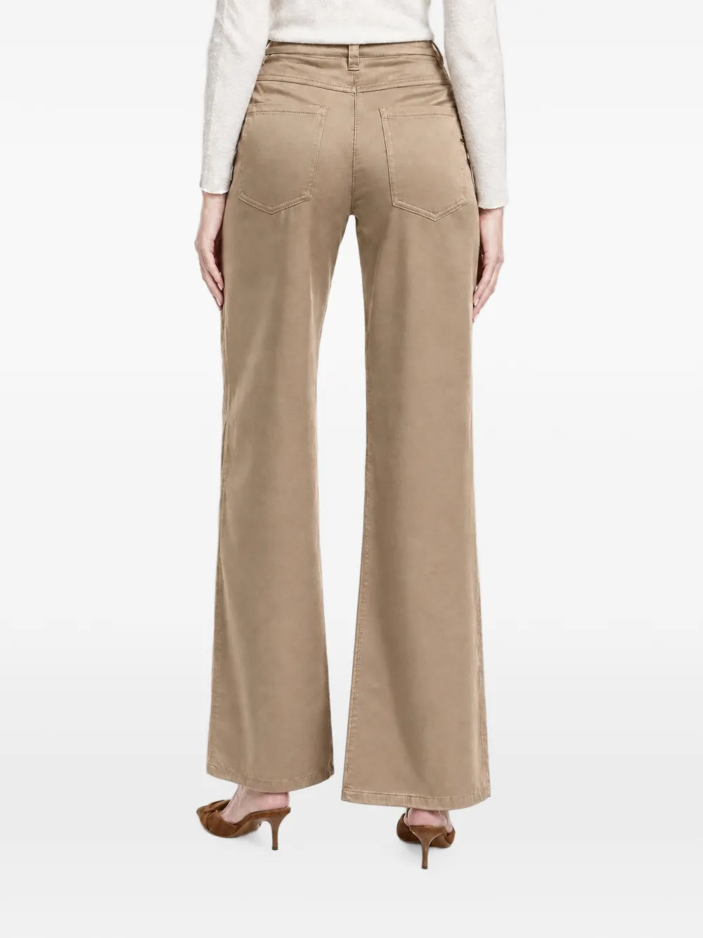Brunello Cucinelli Flared broek Bruin