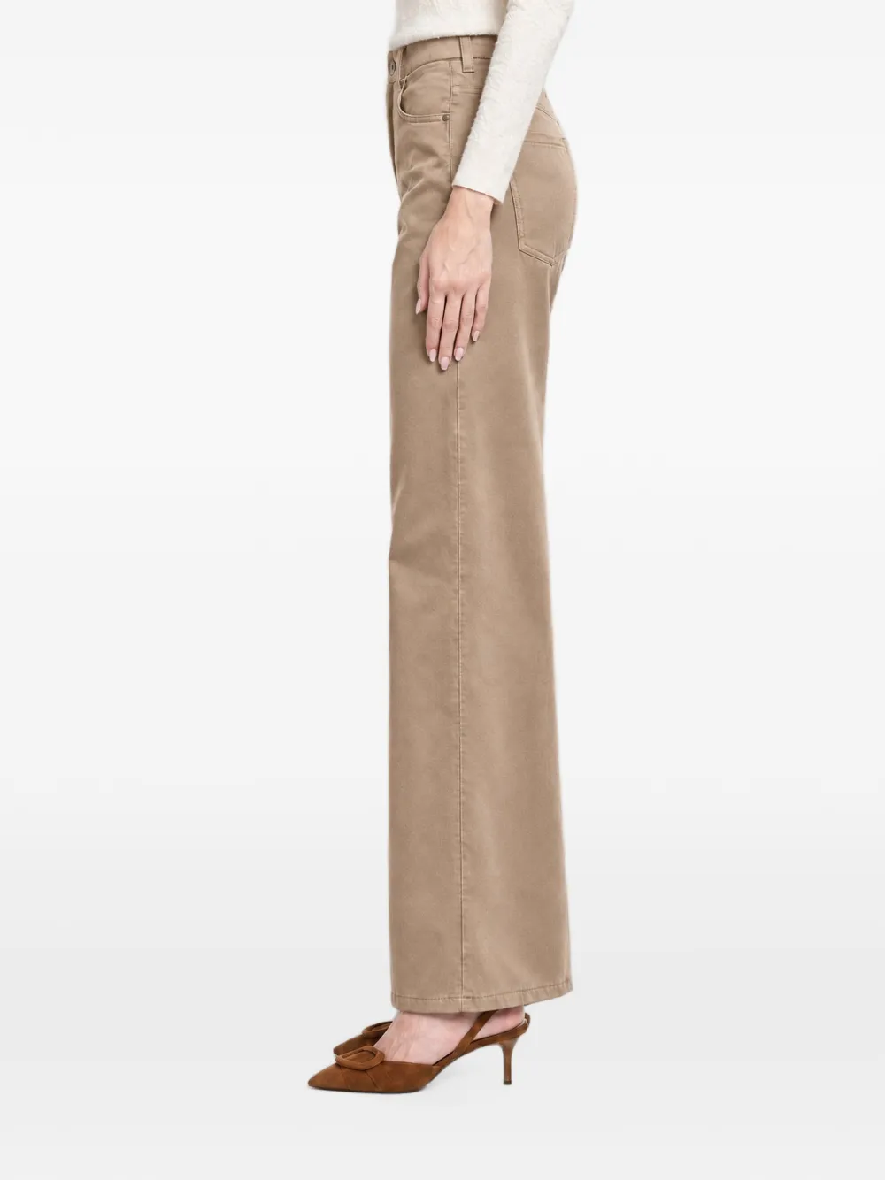 Brunello Cucinelli Flared broek Bruin