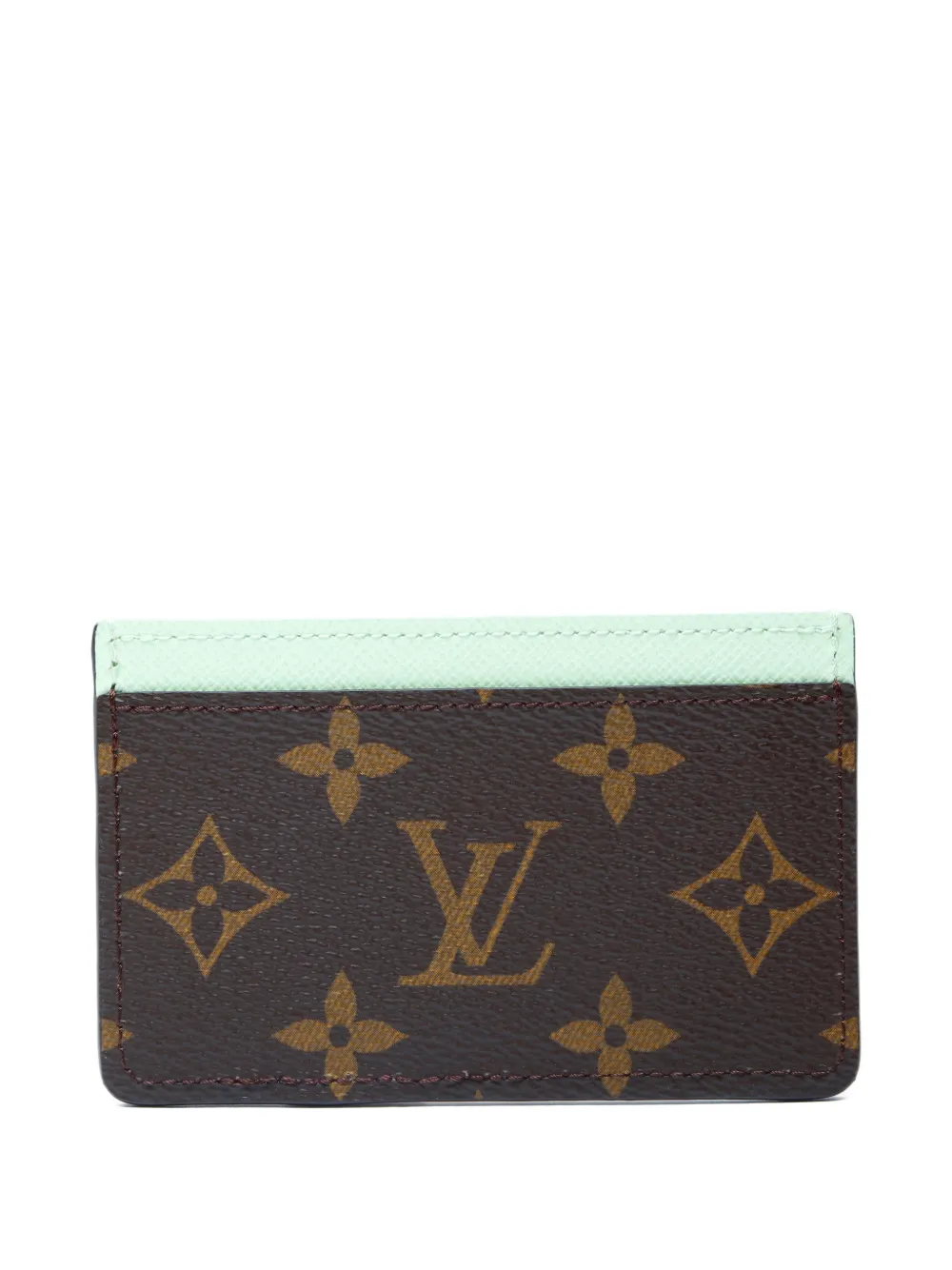 LOUIS VUITTON Pre-owned X Takashi Murakami 2021-2025 Monogram Canvas Card Case In Brown