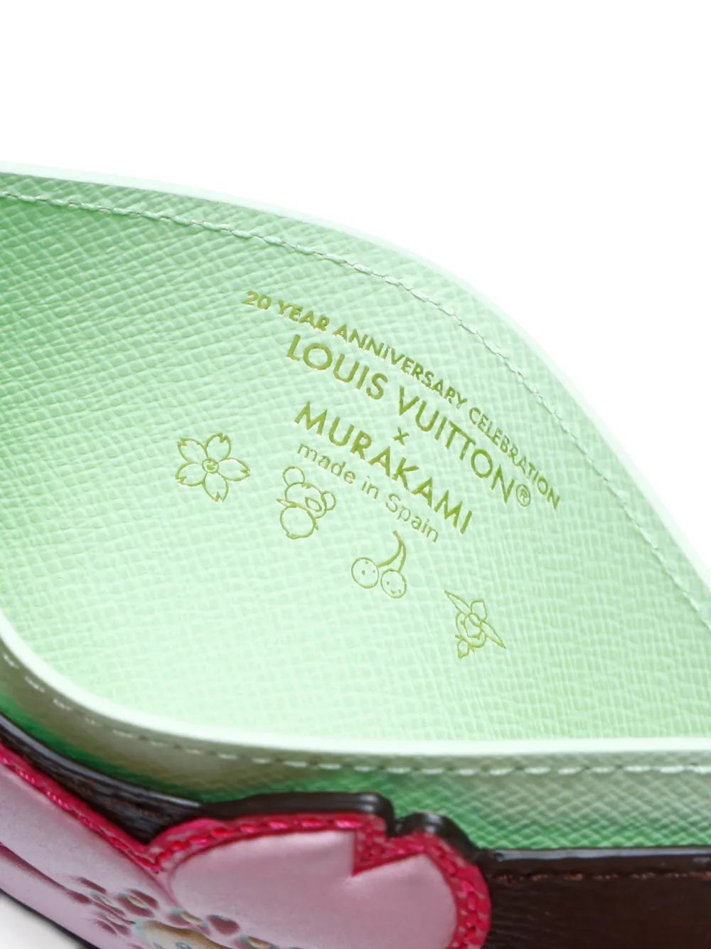 LOUIS VUITTON Pre-owned X Takashi Murakami 2021-2025 Monogram Canvas Card Case In Brown