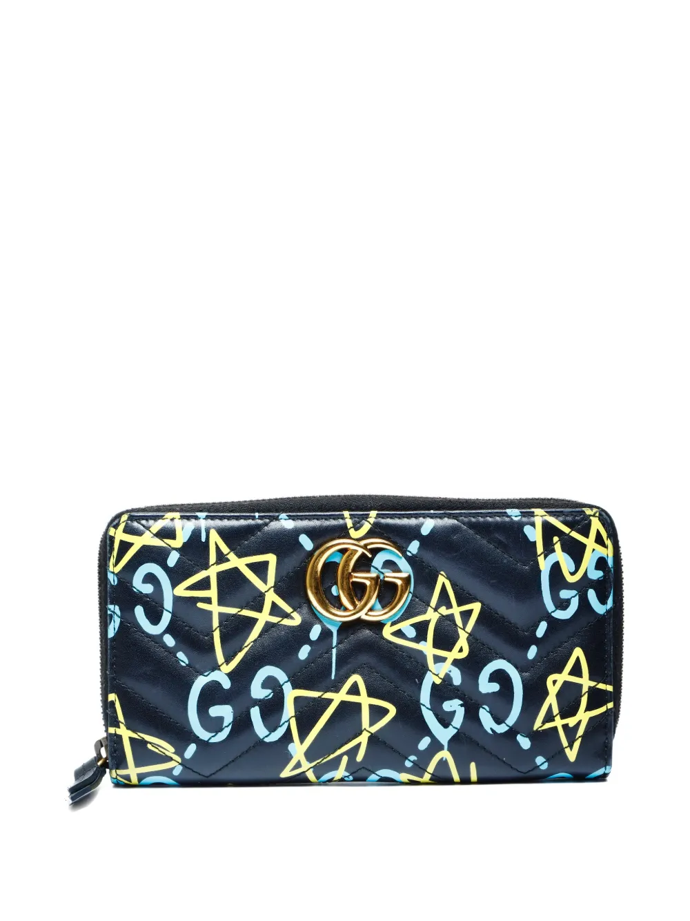 Gucci Pre-Owned  2010s GG Marmont Ghost wallet | Black | Image 1