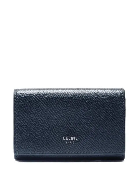 Celine Pre-Owned  2020-2025 leather 6 key holder 