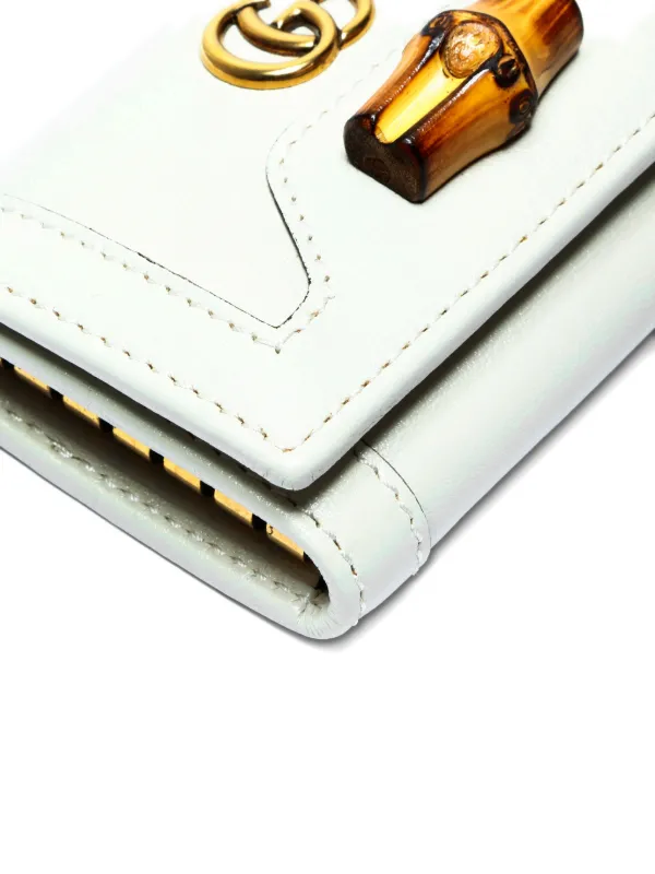 Gucci Pre-Owned 2020-2025 バンブーキーホルダー | ホワイト