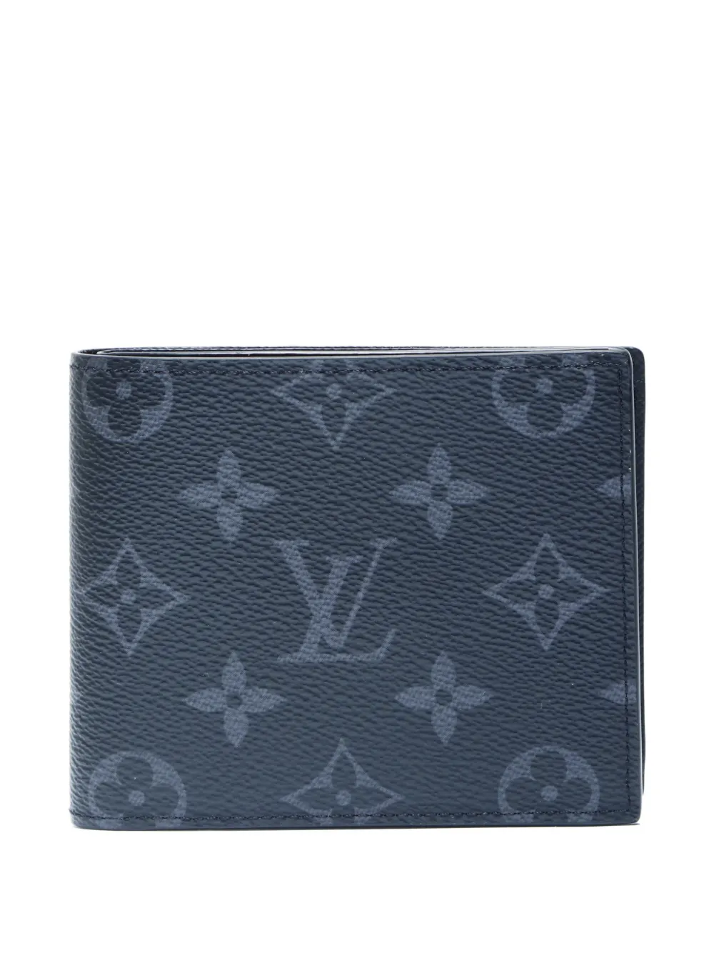 Louis Vuitton Pre-Owned  2021-2025 Marco NM Monogram Eclipse wallet | Black | Image 1