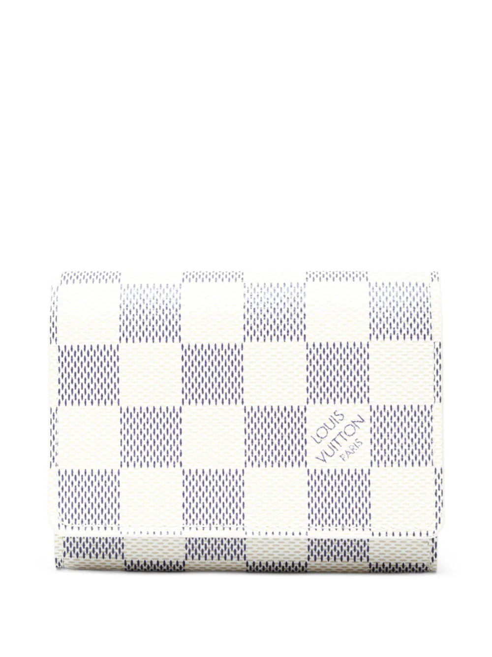 Louis Vuitton Pre-Owned 2007 Damier Azur canvas wallet | White | Image 1
