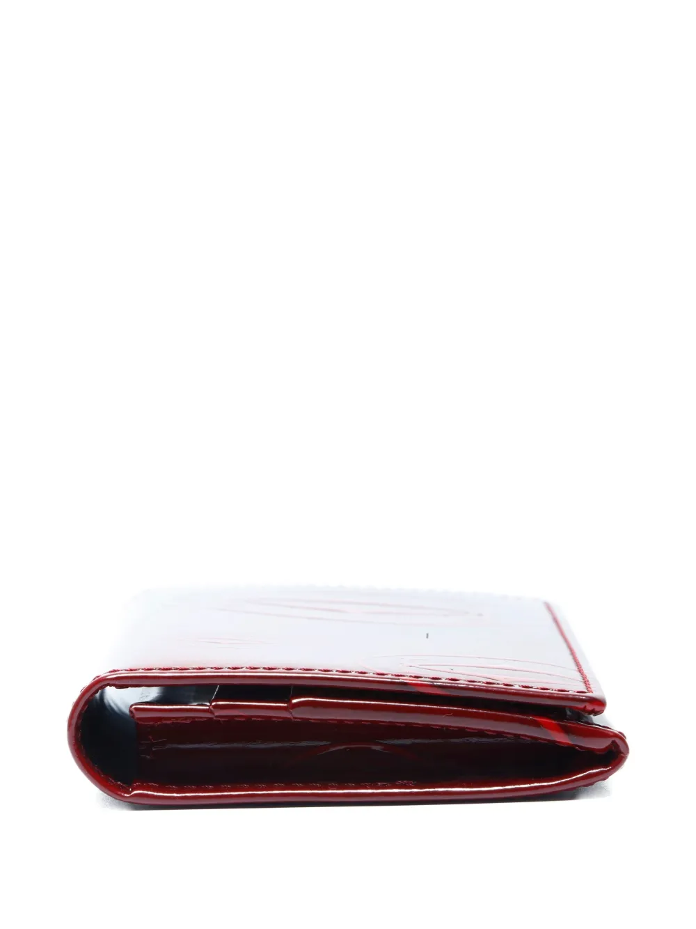 Pre-owned Cartier 2000s Happy Birthday Card Holder In Red