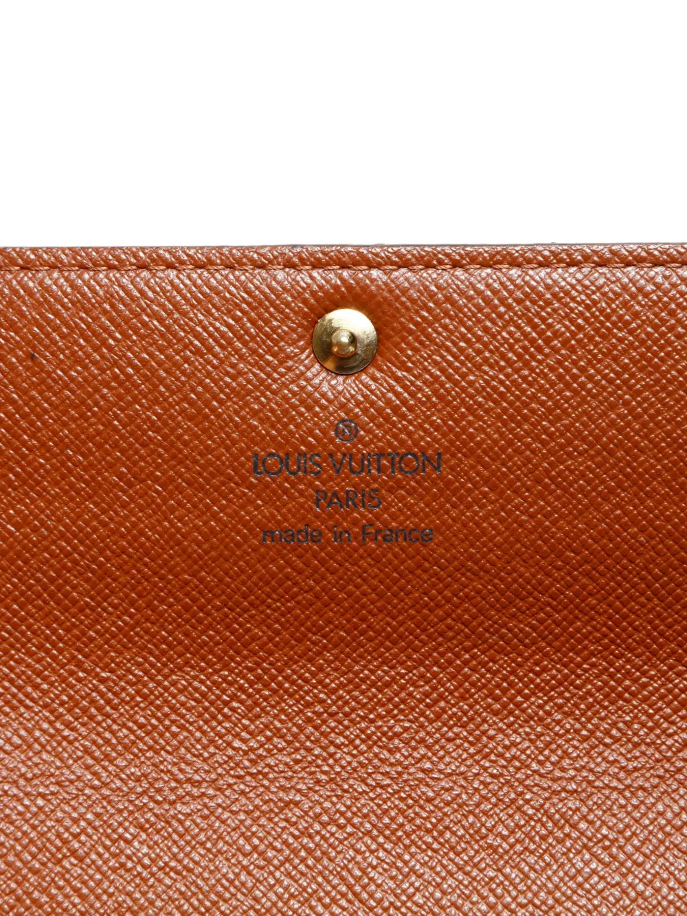 LOUIS VUITTON Pre-owned 2005 Sarah Monogram Wallet In Brown