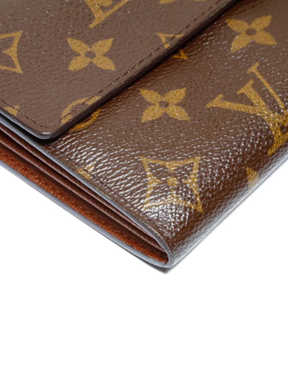 LOUIS VUITTON Pre-owned 2005 Sarah Monogram Wallet In Brown