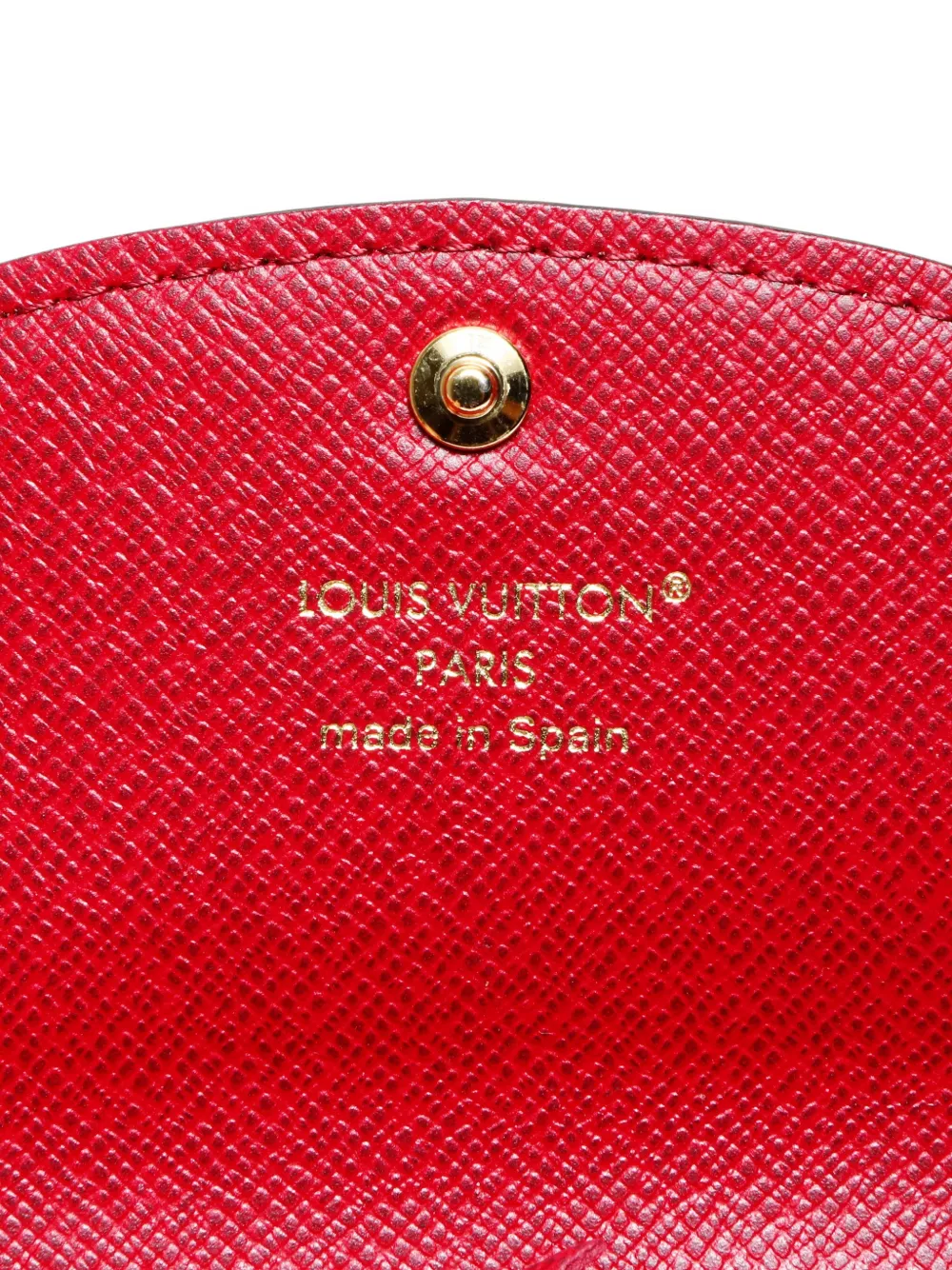 LOUIS VUITTON Pre-owned 2021-2025 Rosalie Monogram Wallet In Brown