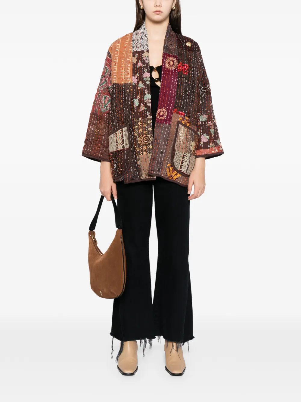 BLAKLACE chamarra con diseño patchwork | Chamarras oversize | Image 2