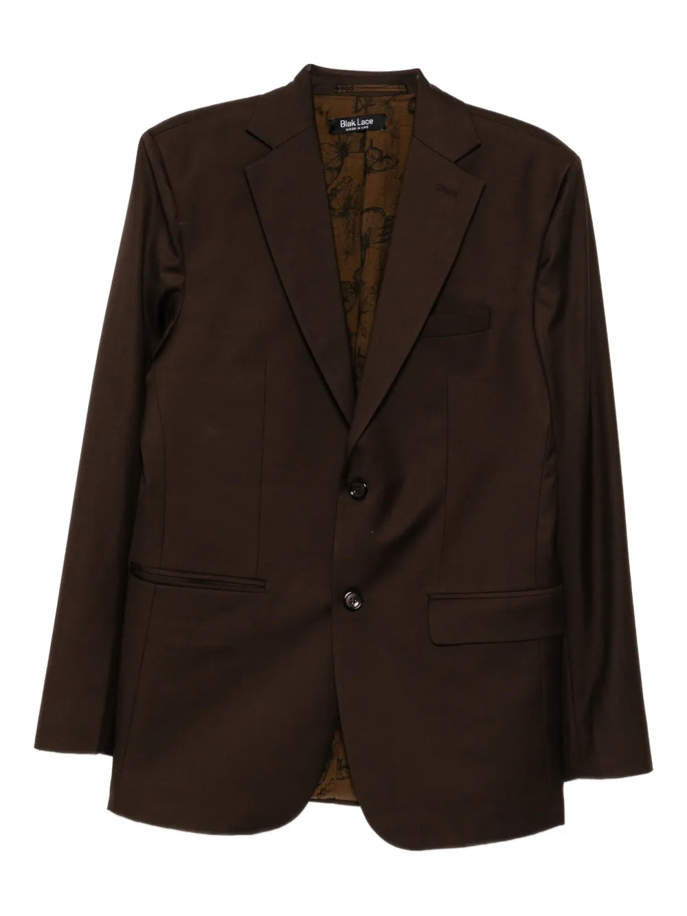 BLAKLACE button-up blazer | Brown | Image 1