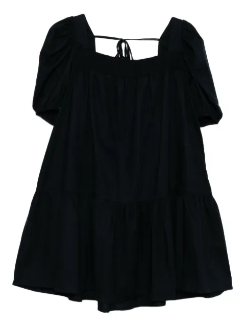 BLAKLACE gathered detailing dress