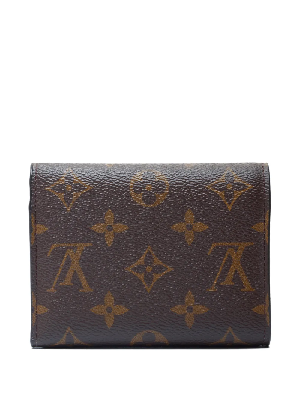 LOUIS VUITTON Pre-owned 2021-2025 Victorine Monogram Canvas Wallet In Brown