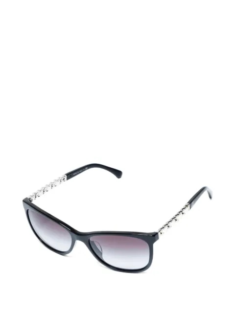 CHANEL Pre-Owned 2010-2025 chain-detail sunglasses