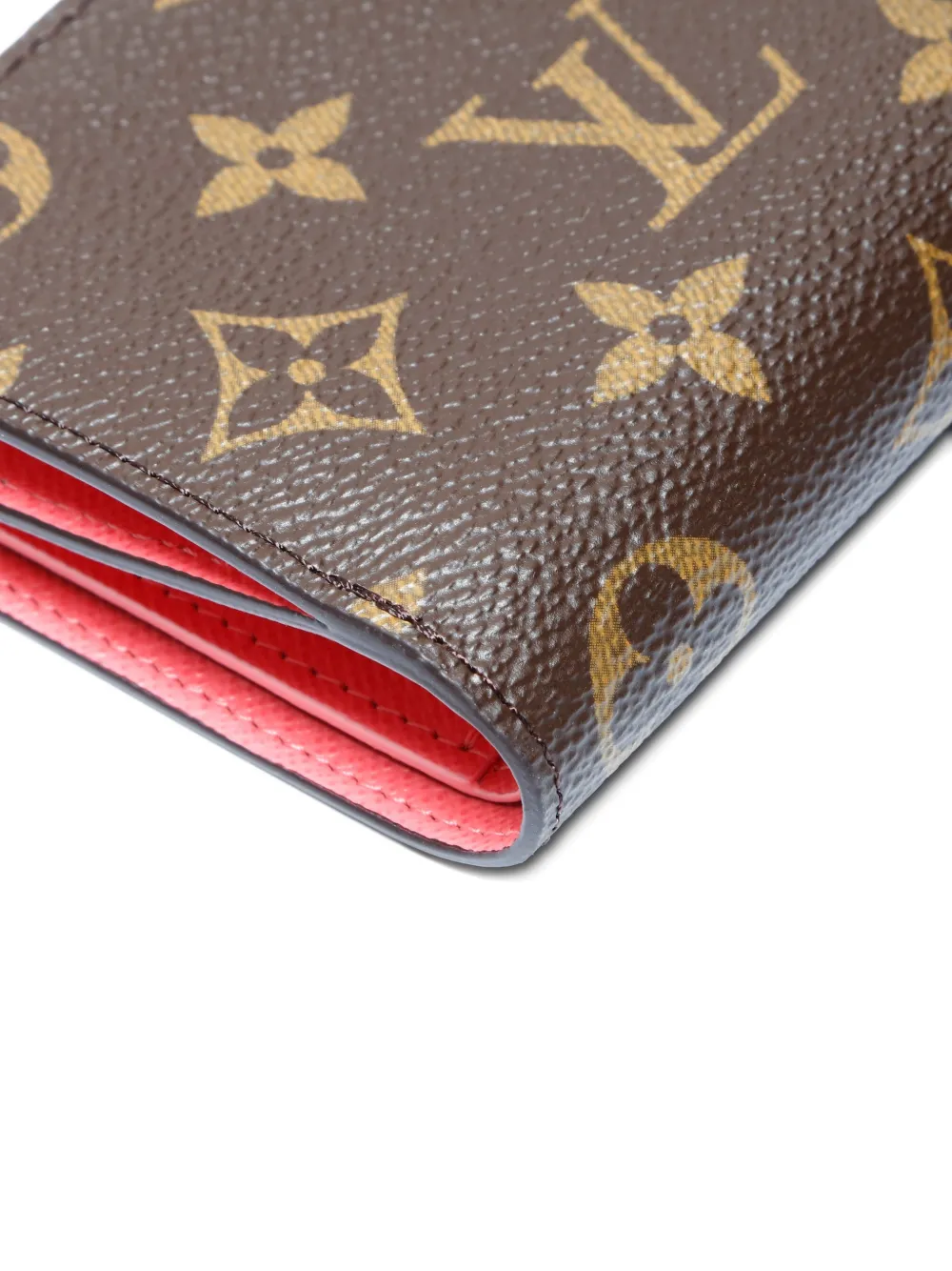 LOUIS VUITTON Pre-owned 2021-2025 Lisa Monogram Zip Wallet In Brown