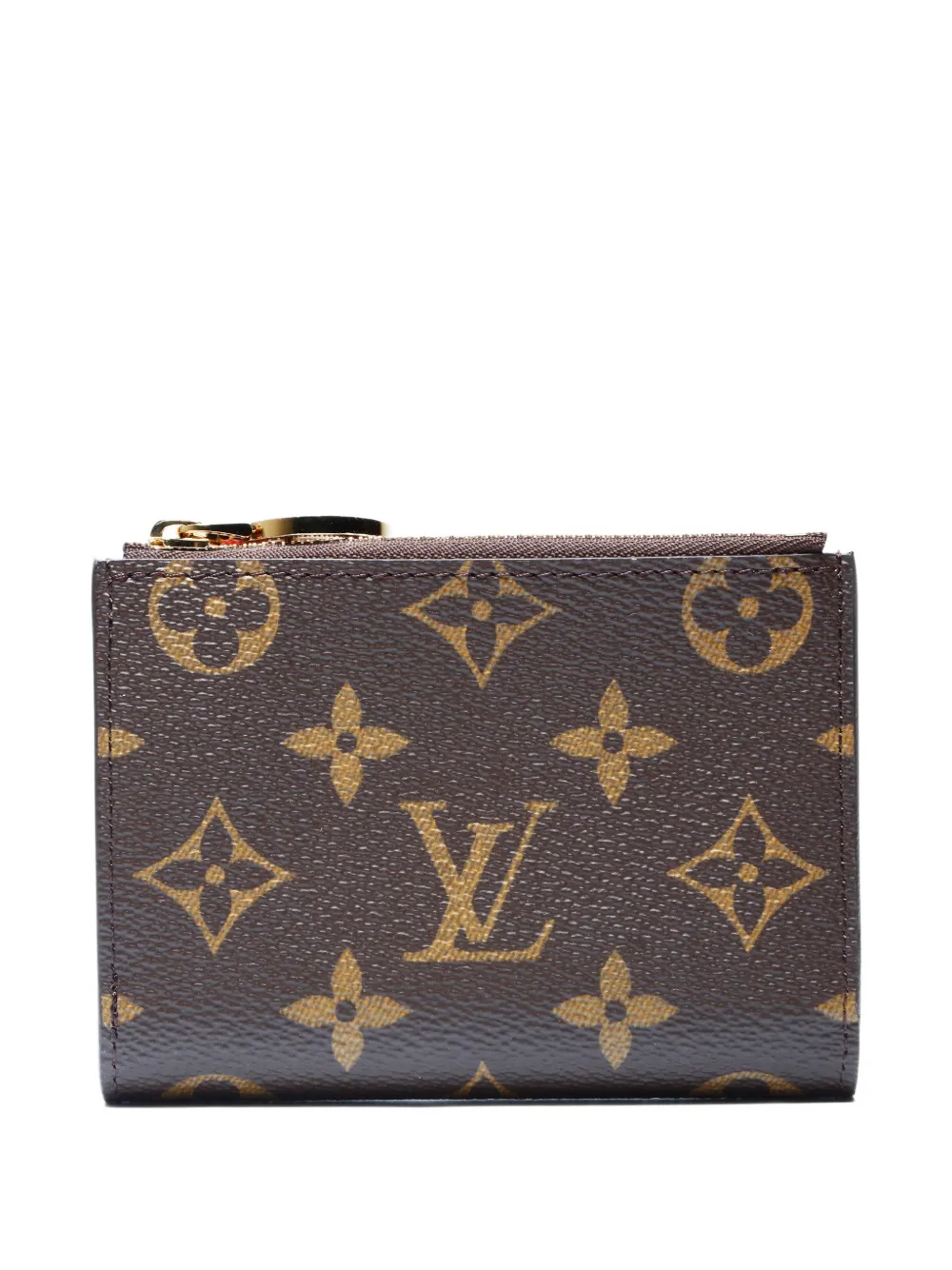 Louis Vuitton Pre-Owned 2021-2025 Lisa Monogram zip wallet - ブラウン Louis Vuitton Pre-Owned 2021-2025 Lisa Monogram zip wallet - ブラウン