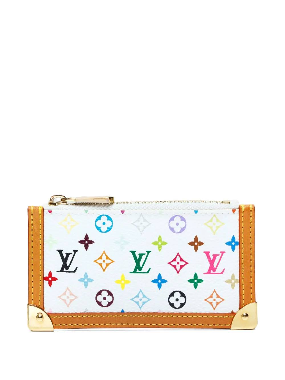 LOUIS VUITTON Pre-owned X Takashi Murakami 2004 Wallet In White