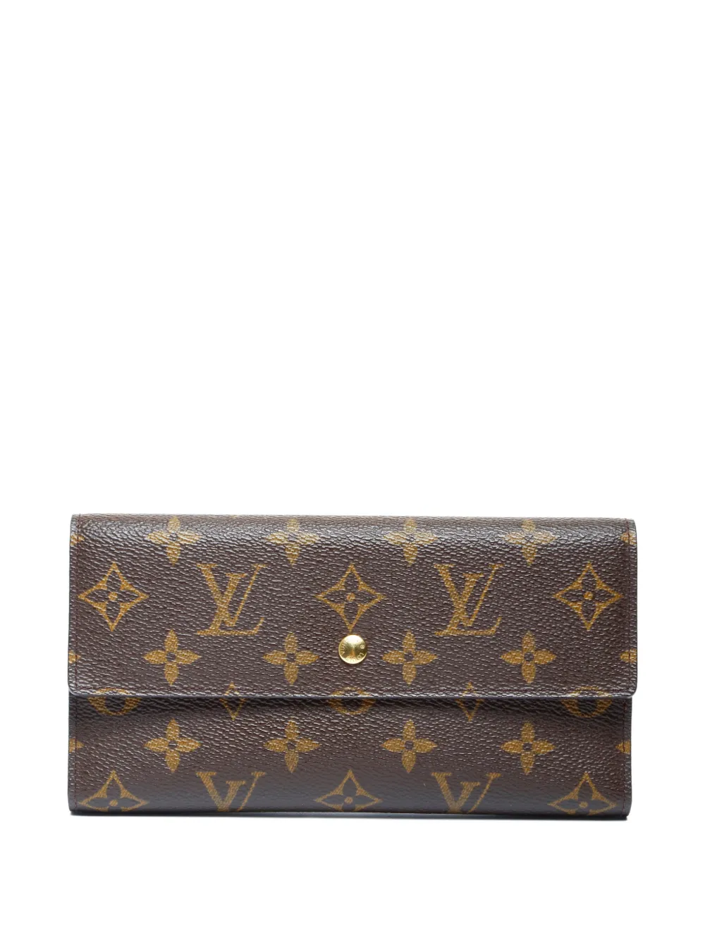Louis Vuitton Pre-Owned cartera Porte Tresor Monogram 2002 | marrón | Image 1