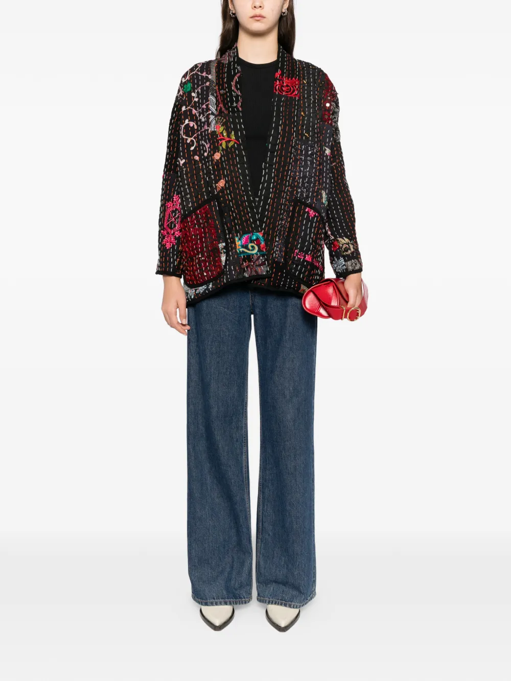 BLAKLACE chamarra con diseño patchwork | Chamarras oversize | Image 2