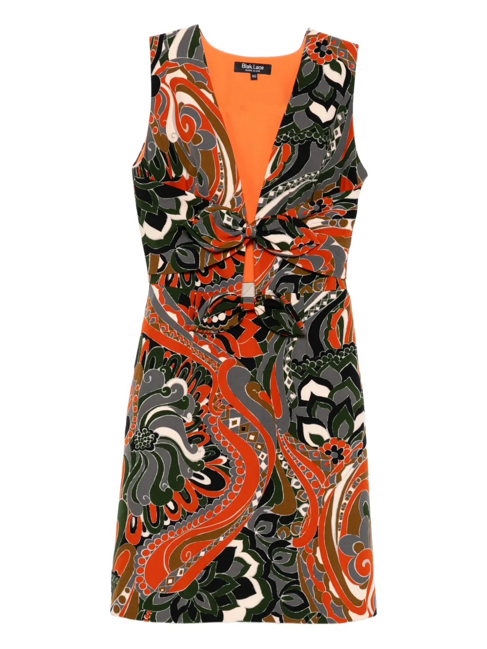 BLAKLACE Kleid mit Paisleymuster - Orange