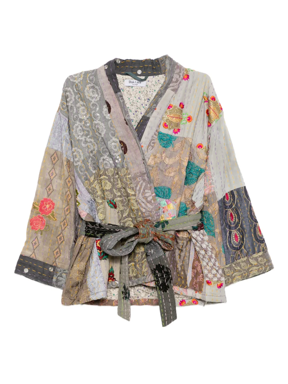 BLAKLACE embroidered jacket | Neutrals | Image 1