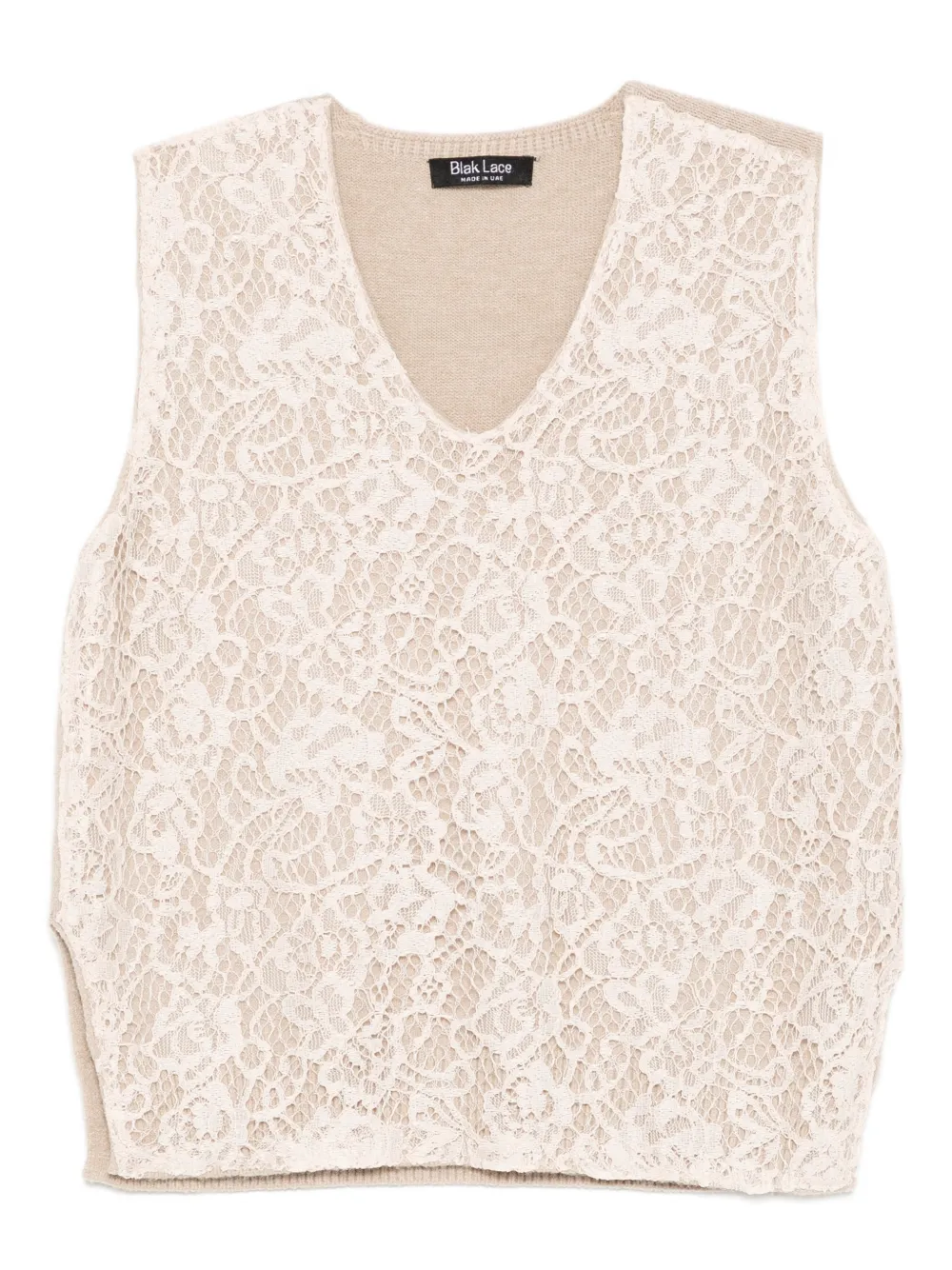 Blaklace Lace V-neck Top In Pink