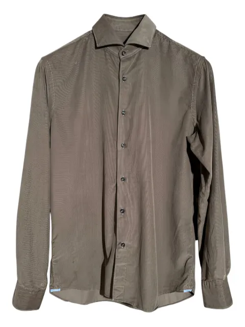 Xacus button-fastening corduroy shirt
